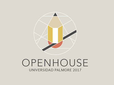 Openhouse branding design institutional logo logotype openhouse pencil school