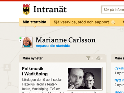 Örebro municipality intranet intranet swedish web