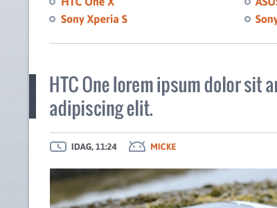 Android article header android article asap icon icons oswald swedish typography