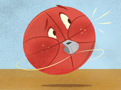 Monsterball - Ref Rebound illustration matt kaufenberg