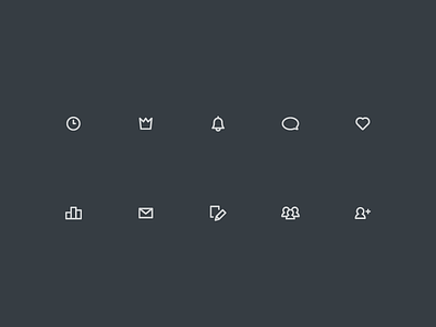 Dashboard Icons icon line