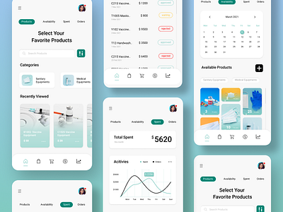 ST Logistics App Design