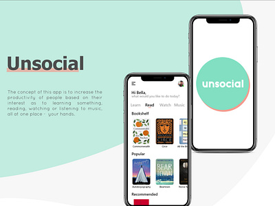 Unsocial Mobile App