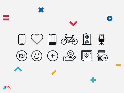 Financit Icon System branding finance finance app finances financial financial app icon icon design icon set iconography icons illustraion illustrator vector