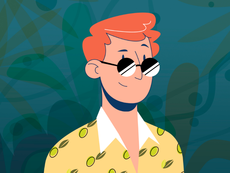 Mondays motion graphics explainer videos film business illustration animation