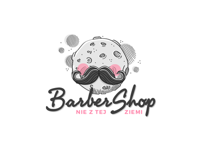 Barber Shop - Over the Moon - logo