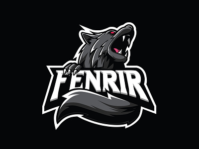 Fenrir E-Sport Logo adobe illustrator design esport esportlogo esports esports logo illustration logo logo design logodesign vector