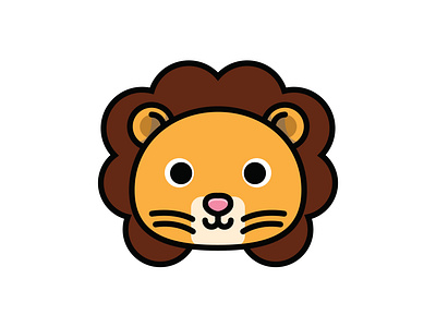 Cute Lion Illustration