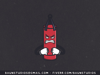 Angry Punching Bag