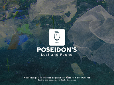 Posseidon's Lost & Found logo concept adobe illustrator adobe photoshop branding design icon design idenity logo logodesign logos logotype vector