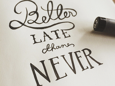 Daily HandLettering #20150523 calligraphy handlettering lettering typography