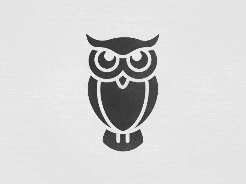 Owl be part of a logo soon [V2] by Katie Fricks on Dribbble