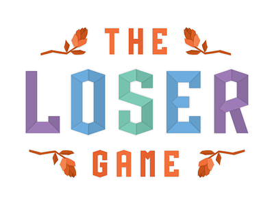 Loser Game Logo card game game logo loser
