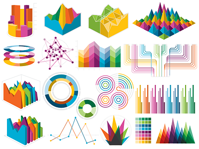 Data Visualization Sketches color palette data visualization info graphics