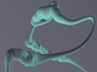 Tubes with Vertex Normals! 3d cinder generative normal tube