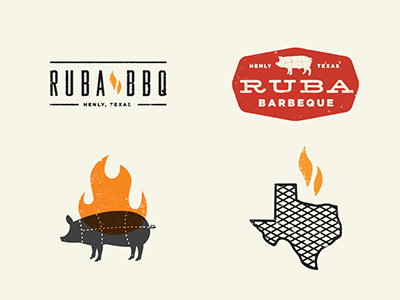 BBQ bacon bbq color cook design fire food grill hungry icon illustration logo manly old paper pig pork chops retro shape tag texas type vintage
