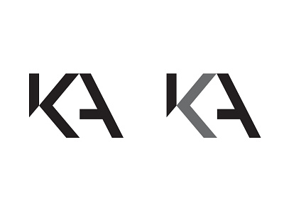 KA monogram advice critique developer html bracket internet logo mark monogram web
