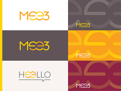 Mee3 - Final brand styleguide