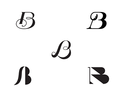 B Logomark for Australian wine brand