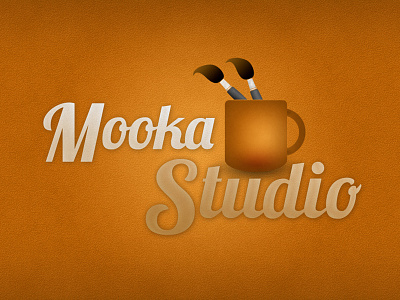Mooka Studio brown logo studio texture