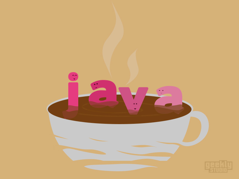 Java comic humor illustration programmers software developer geek nerd programming java