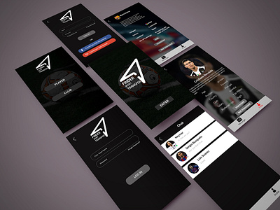 Soccer App UI Design