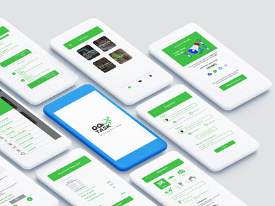 Ondemand Service App UI Design