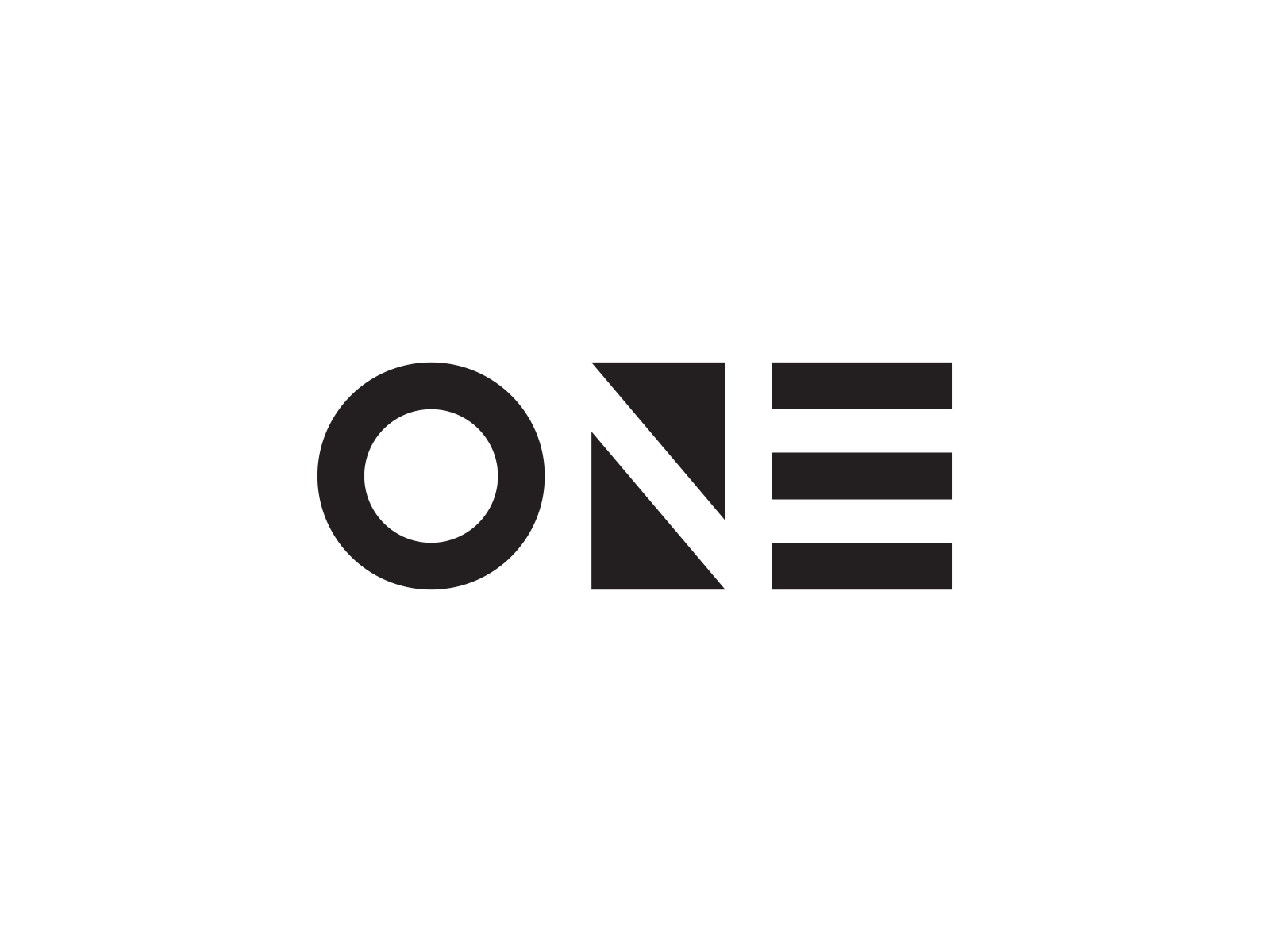 ONE Logo by Fozley Rabbi 🚀 on Dribbble