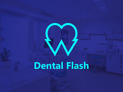 Dental Flash brand identity branding clinic logo company logo design ideas dental logo hospital logo logo branding logo design logo inspiration logo trands logo trends 2021 medical logo minimal logo modern logo tech logo