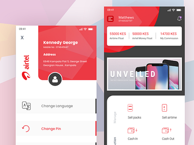 App Design app design typography ui ux