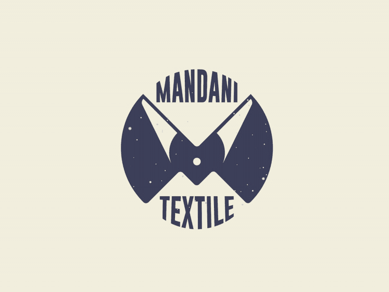 Mandani textile animation branding graphic design logo motion graphics