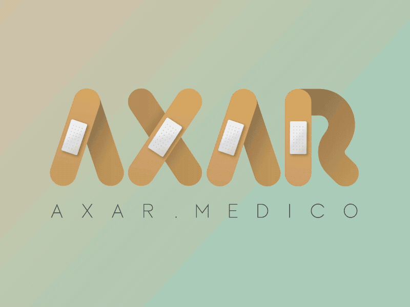 Axar medico animation branding design graphic design logo motion graphics