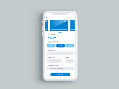 Credit Card Checkout page 002 app daily 100 challenge dailyui dailyui 002 ui ui design