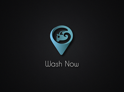 Wash Now app logo branding logo vector