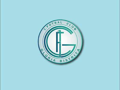 1. Fotbal Club Gloria Bistrita branding logo