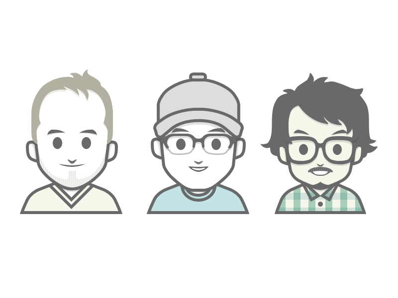 Desk Ux Team avatar character illustration portrait team