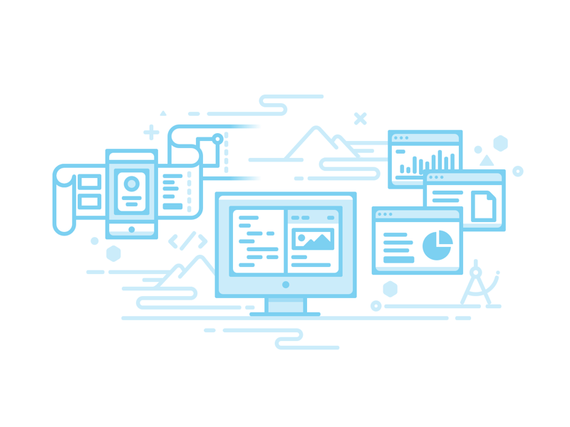 Prototyping Illustration by YiJing Z. on Dribbble