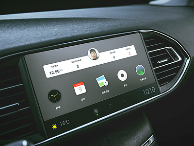 HMI Infotainment System Interface