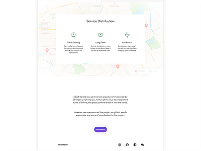 Project Page: ECAR clean font homepage minimalistic personal typography web website