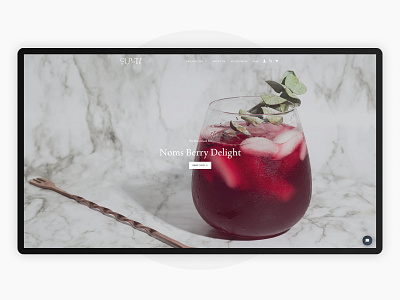 Cup Of Te branding design minimal ui ux website