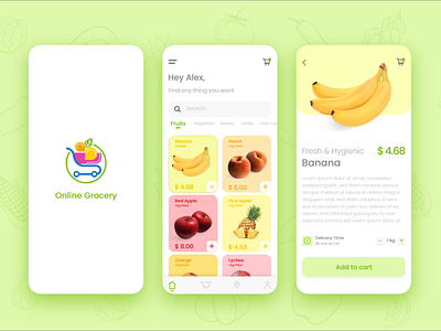 Grocery App UI Design