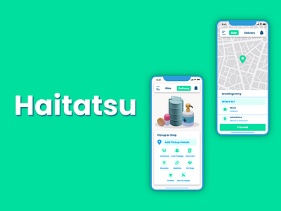 Haitatsu deliveryapp design figma figma design flat mobileapp ui uidesign xd