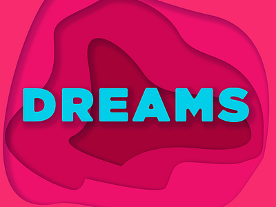 Dreams adobe dreams dribbble gotham illustration ilustrator material thoughts ultra