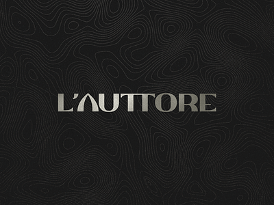 L'Auttore brand classic clothing creative design fashion fashion brand lettermark logo logotype minimalist premium typography vintage logo wordmark