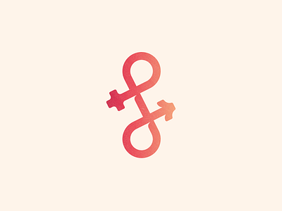 J + Sexology brand design female icon j logo logo logotype male mark psychology sexology symbol vector