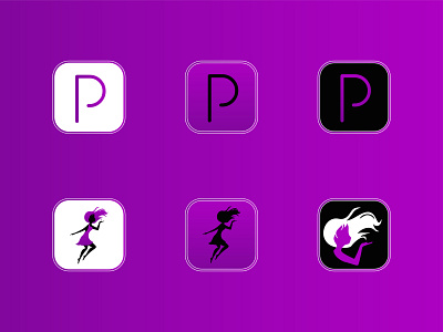 Play Beauty Supply app icon concepts app app icon app store apple branding clean concept design flat gradient graphic design healthcare icon icon design icons ios minimal modern presentation purple