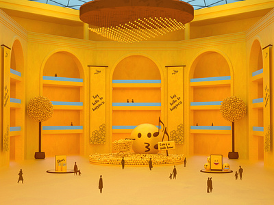 Mall Atrium - The Emoji Project