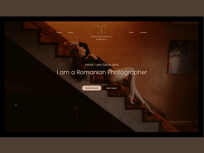 Photography Portfolio | Website design figma interface photographer photography photography portfolio portfolio romania self love ui ui design ux design web design website