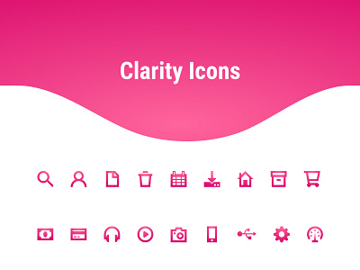 Clarity Icons - Icons made for visibility (freebie) 16x16 arrows freebie icon set icons interface messaging miscellaneous multimedia reporting user interface