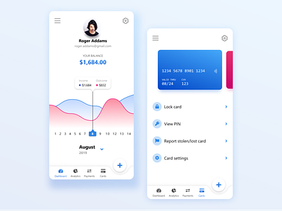 Digital Mobile Banking App android banking banking app digital banking figma figmadesign interface material design 2 mobile mobile app mobile ui prototyping ui ui design ux design